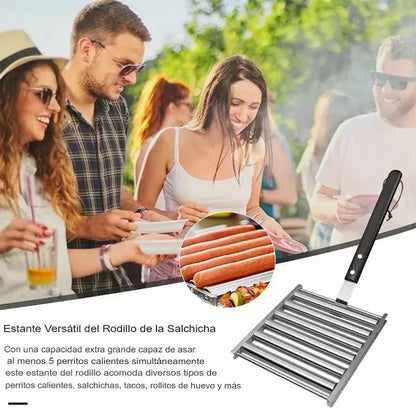 PARRILLA PORTATIL PARA ASAR CHORIZOS