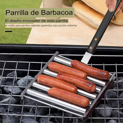 PARRILLA PORTATIL PARA ASAR CHORIZOS